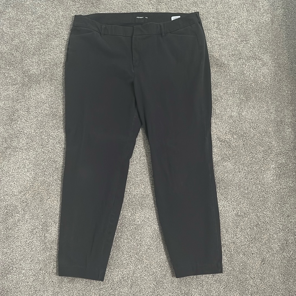 Old navy pixie pant dark gray size 16